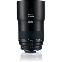 Zeiss Milvus 100mm f/2M ZF.2 | was $1,918| now $1,528
Save $390 at B&amp;H