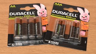 Duracell Rechargeable AA and AAA batteries